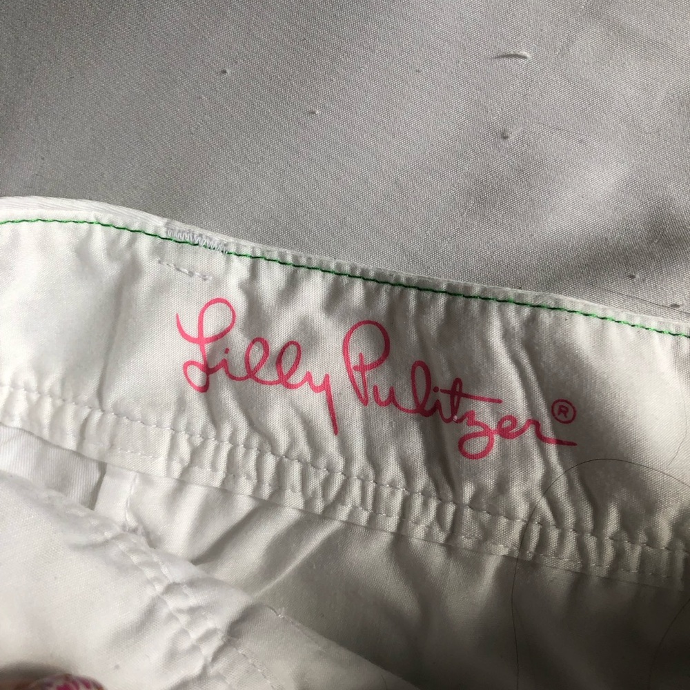 Lilly Pulitzer | 0 | White Callahan Shorts - Picture 4 of 5